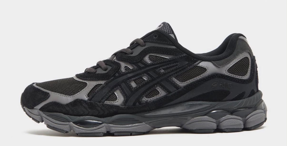 ASICS GEL-NYC Black Trainers
